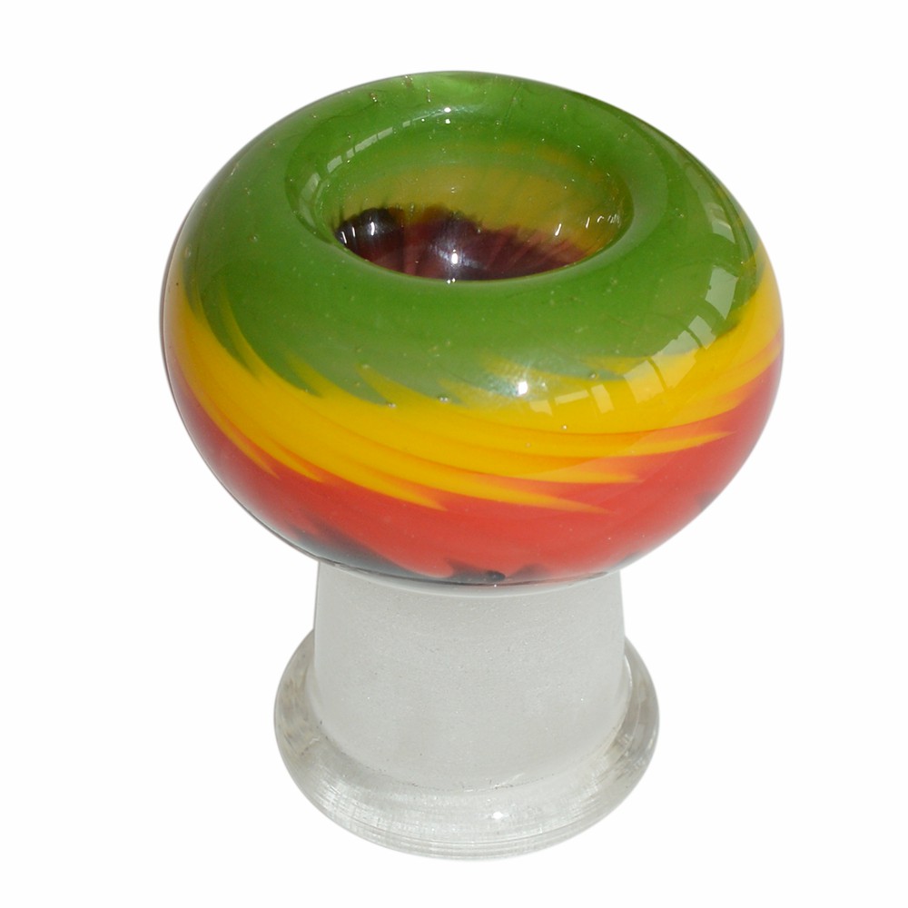 19mm Multiple Color Glass Oil Bong Cap 