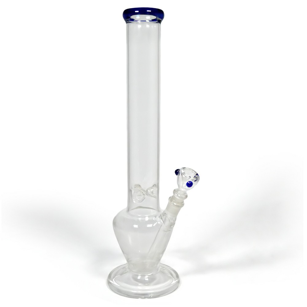 16inch Transparent Glass Ice Bong Water Pipe