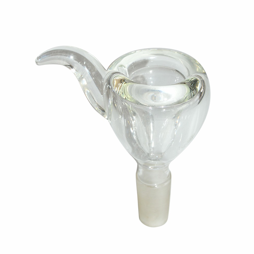 19mm Transparent Glass Bong Cap 