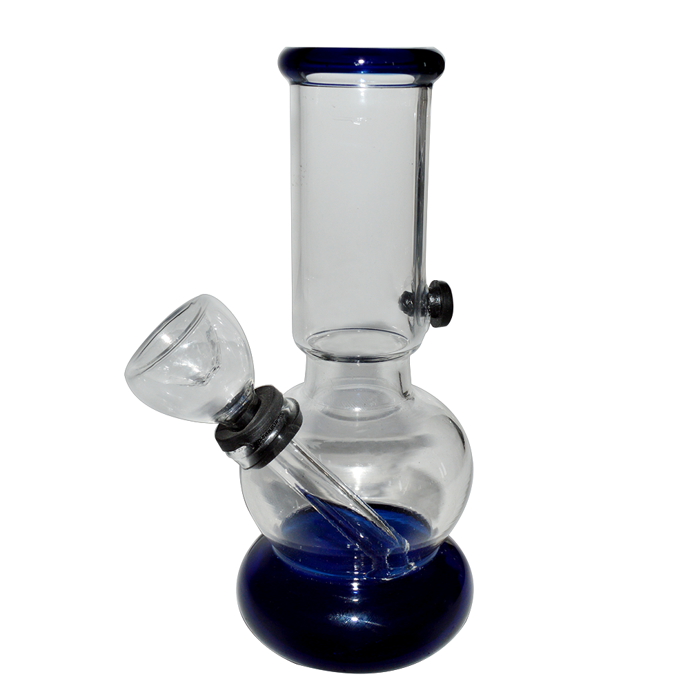 5 Inch Natural Color Glass Bong 