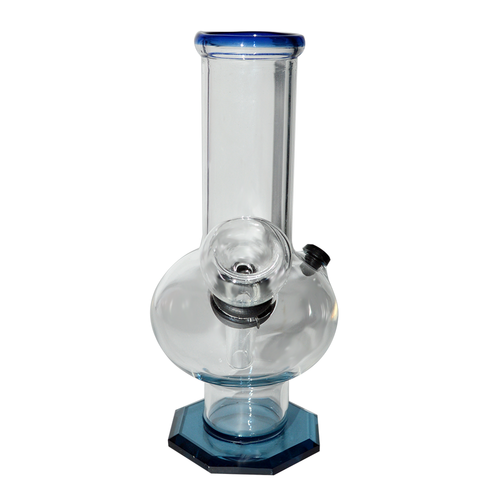 5 Inch Mini Secure Base Glass Bong 