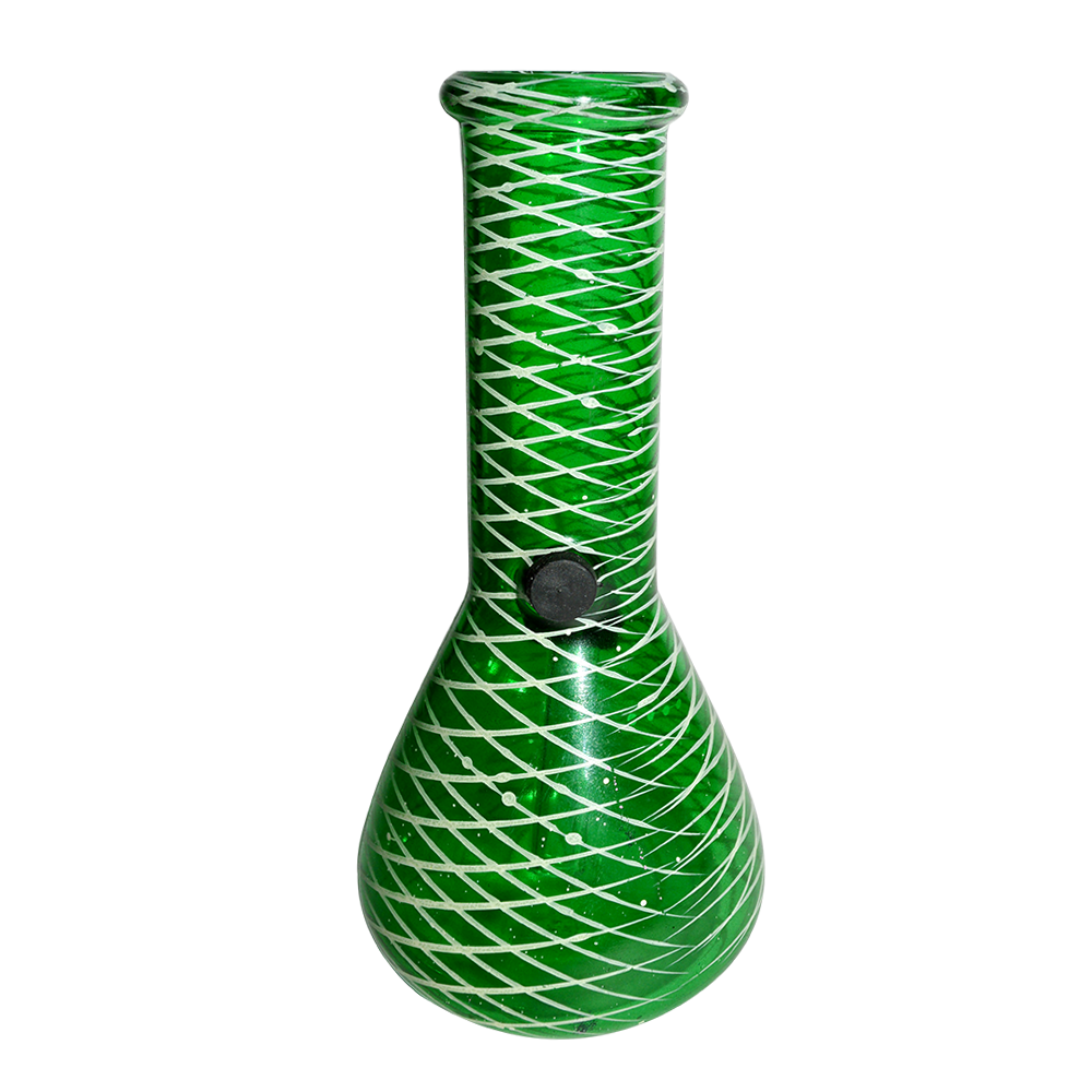 5 Inch Printed Color Glass Water  Bong 