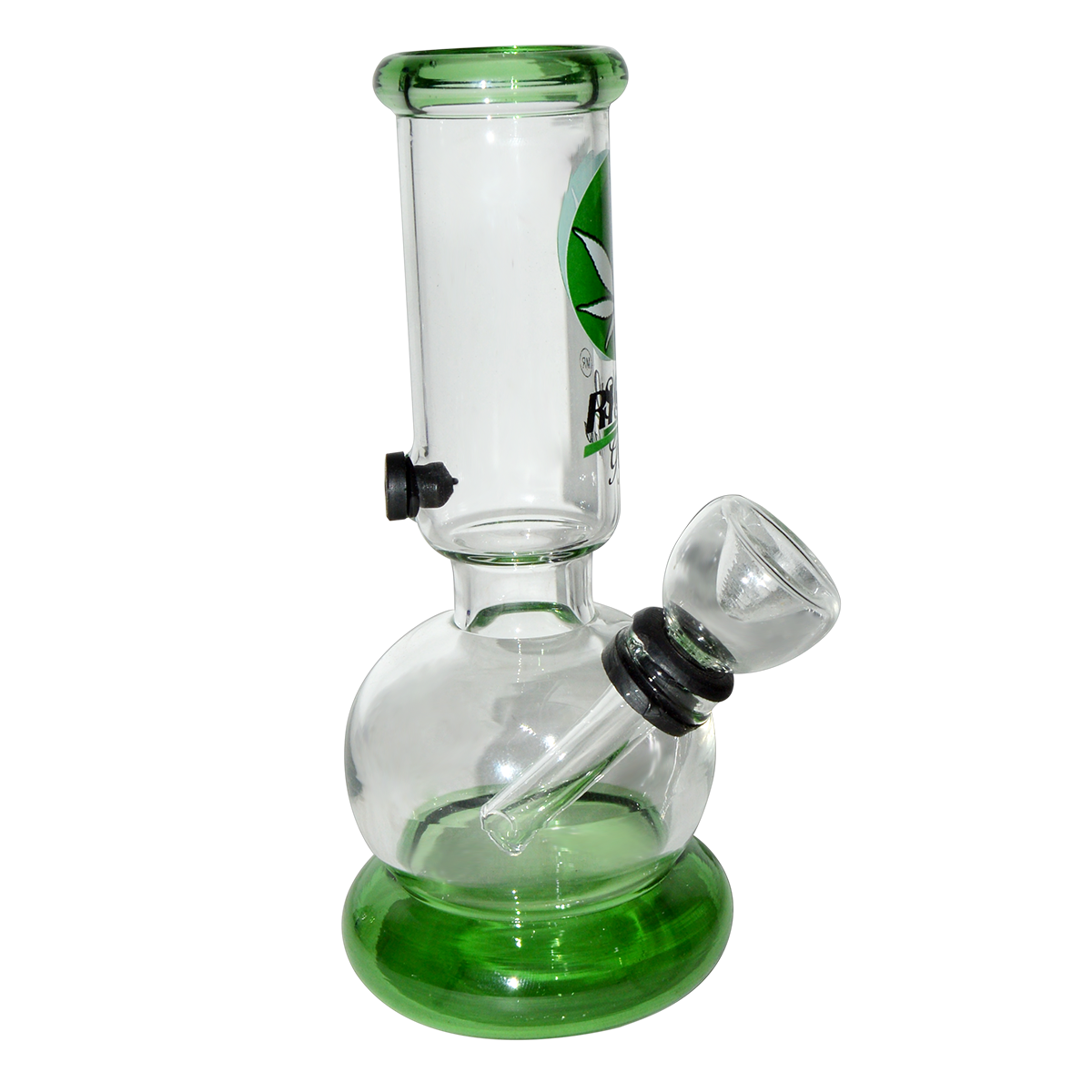 5 Inch Decal Print Glass Bong