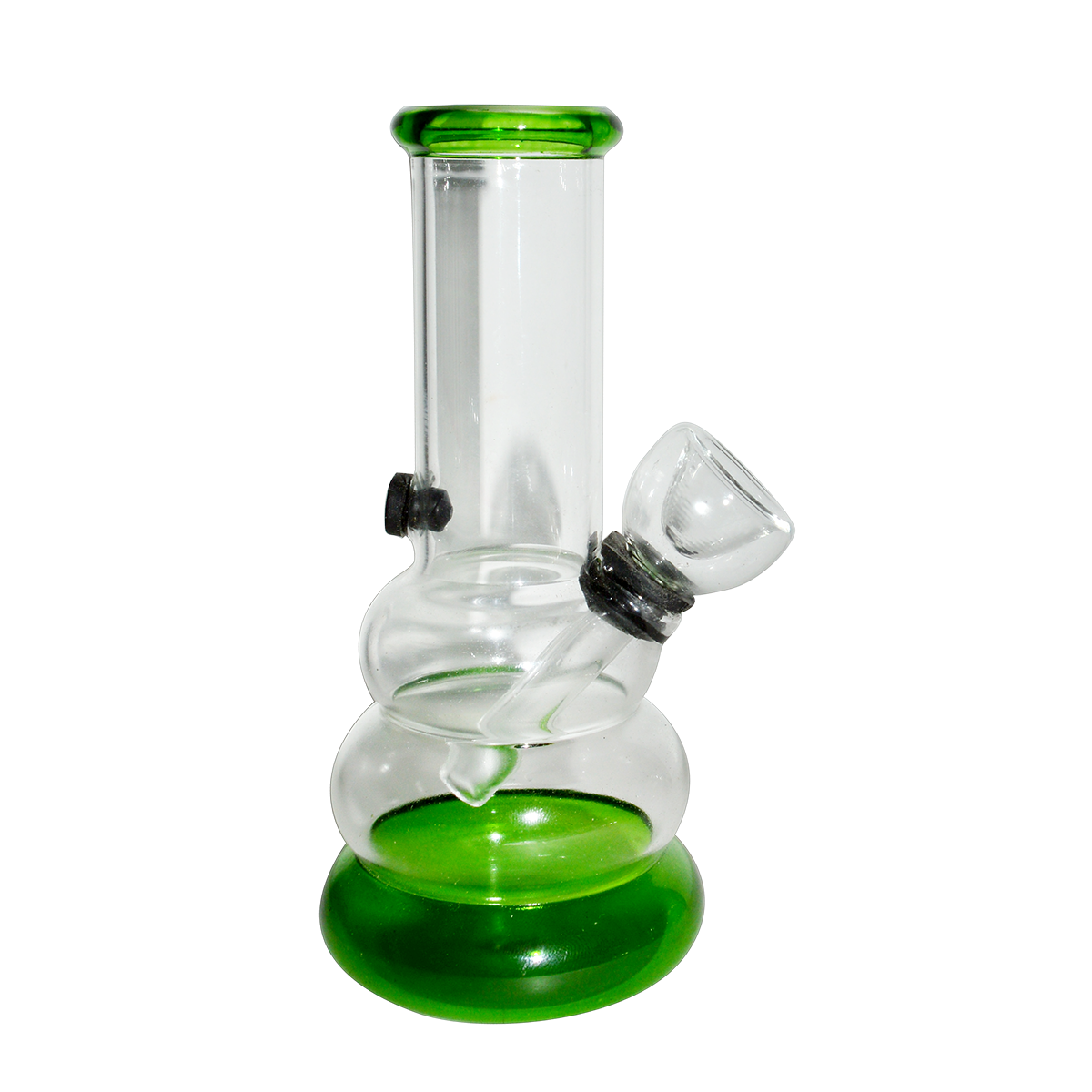 5 Inch Printed Color  Small Glass Bong