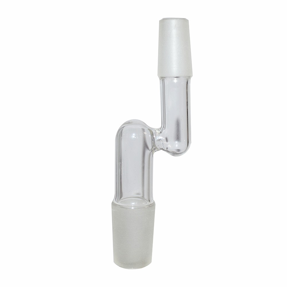 19mm x 14mm 90 Degree Glass Male Adapter 