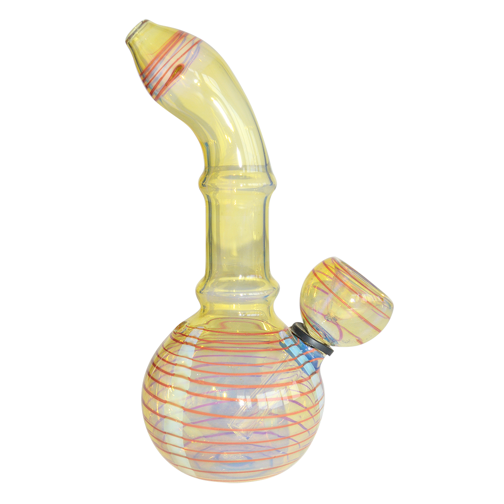 6 Inch  Waterpipe Color Changing Glass  Bong 