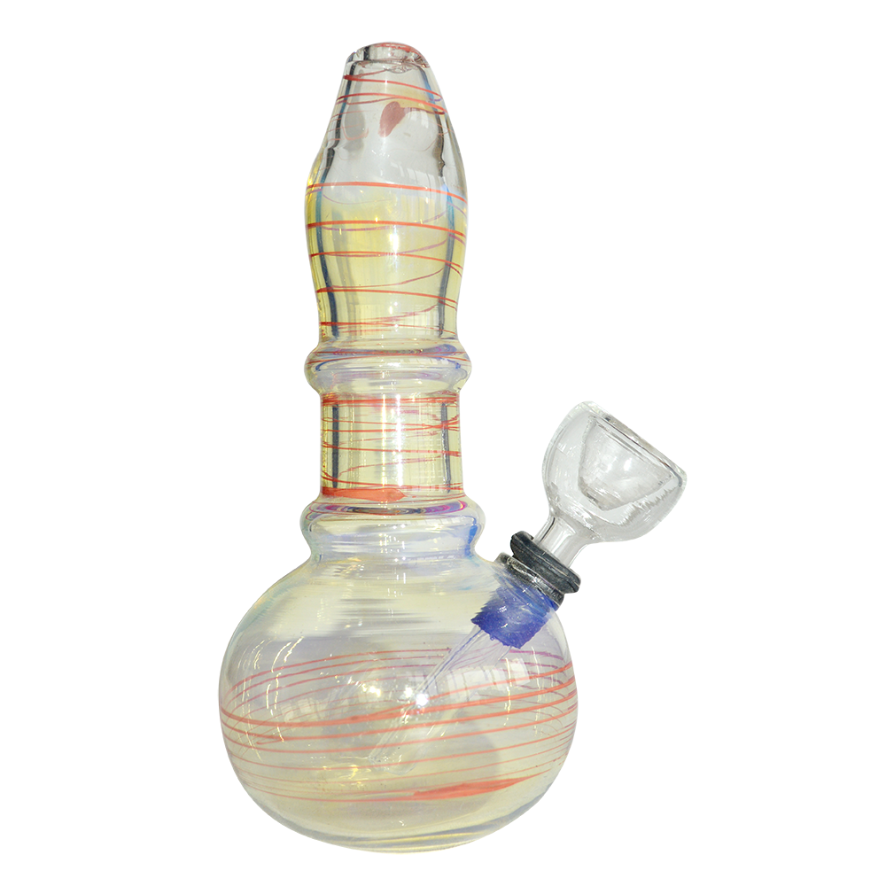 6 Inch High Quality Glass Color Changing Bong  