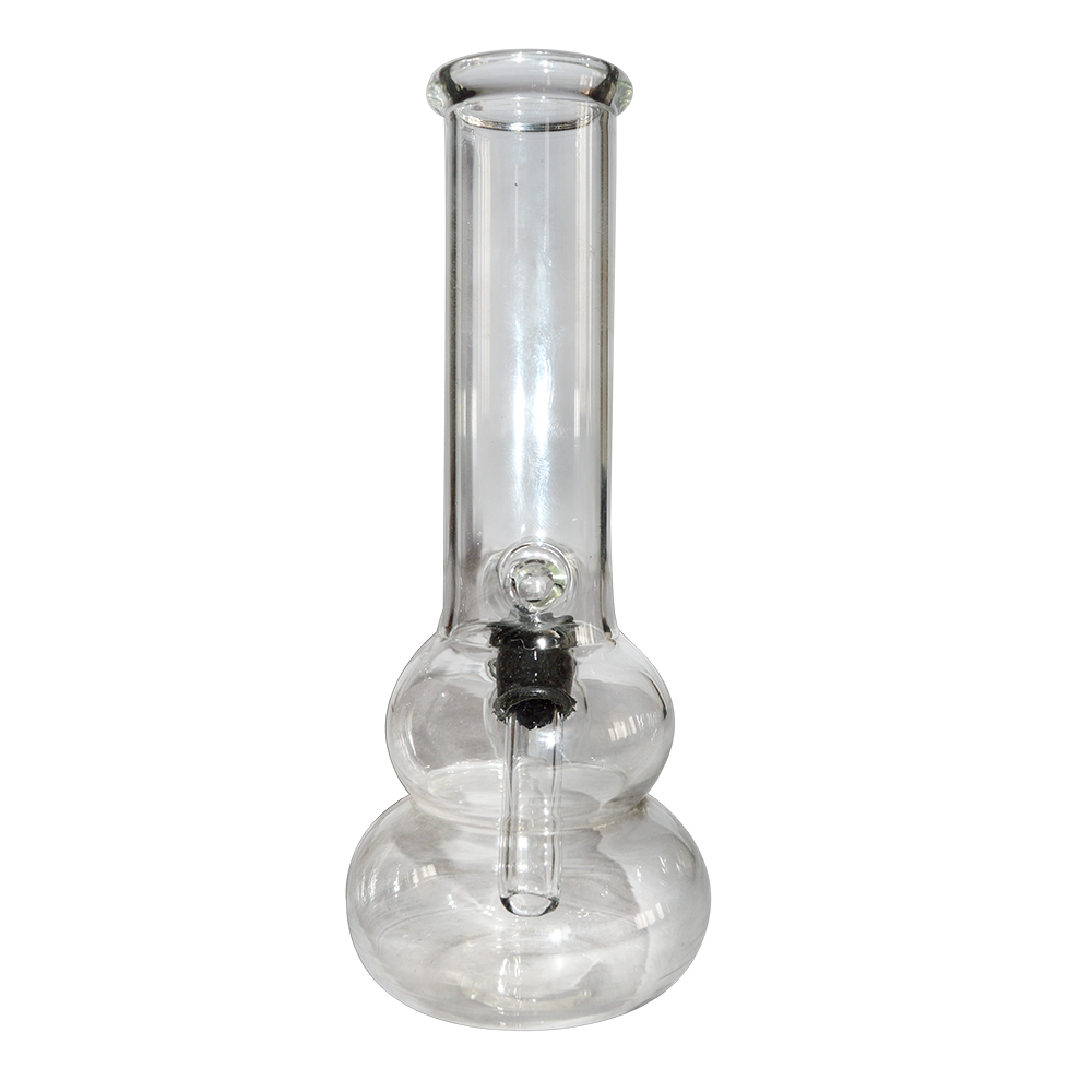 6Inch Double Bowl Glass  Bong 