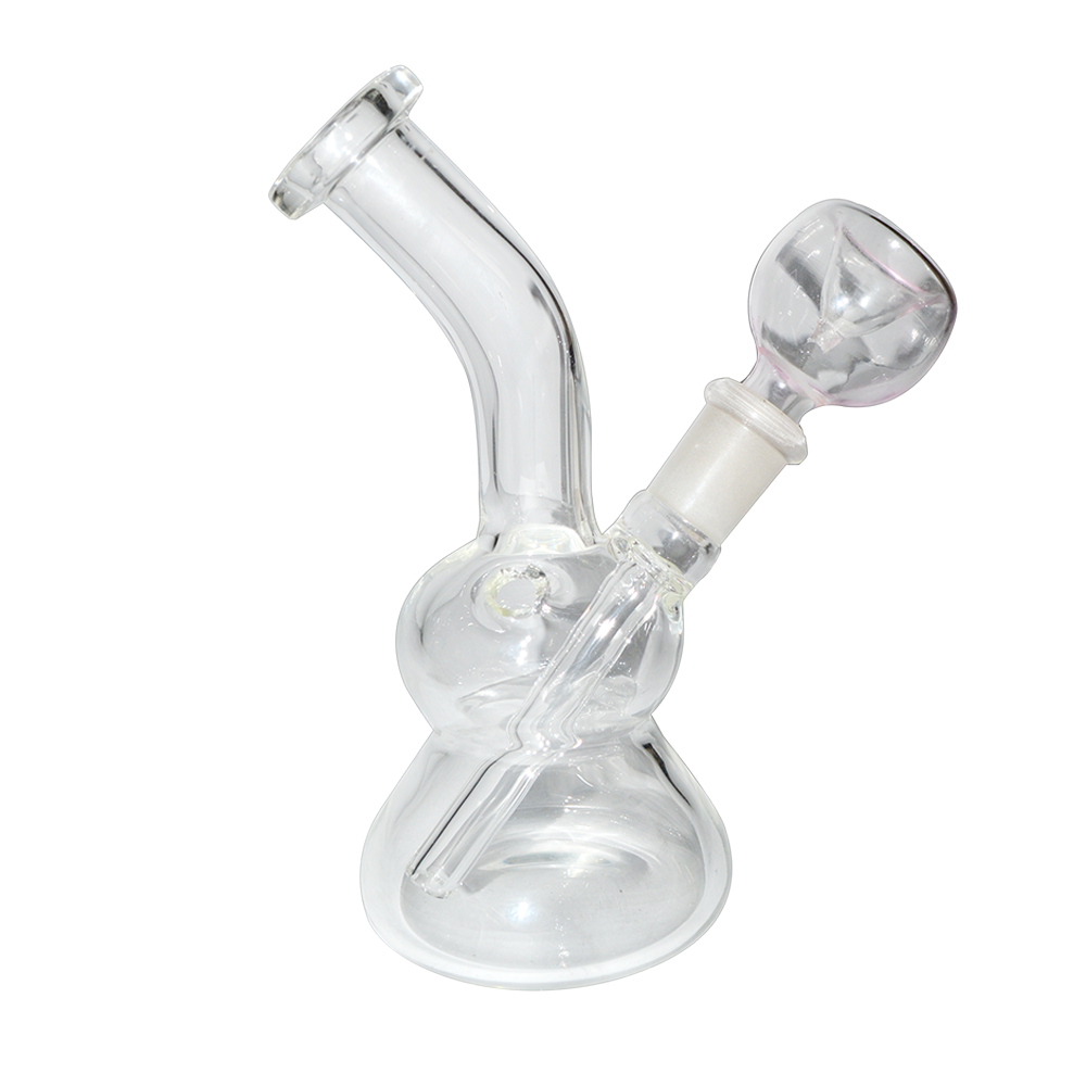 6 Inch  Glass Water Ice Bong 