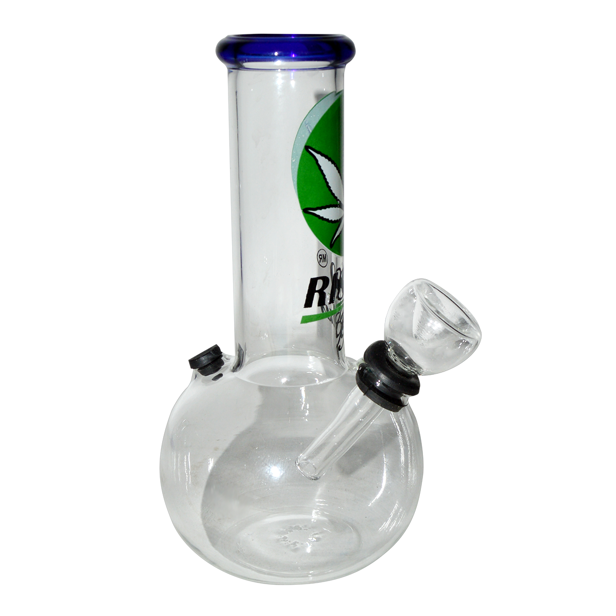 6 Inch Decal Print  Glass Bong Home Decorative 