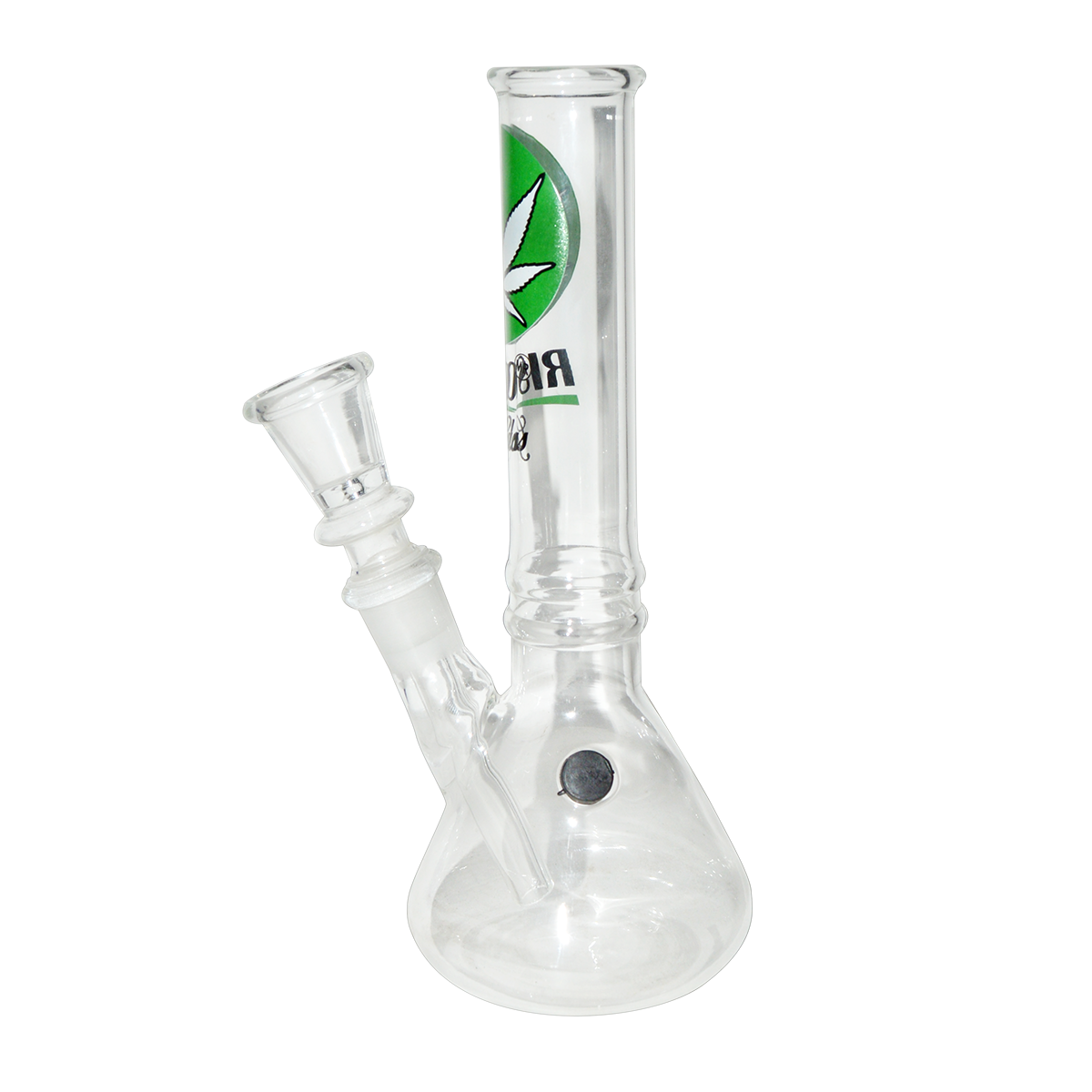 7 Inch Single Bowl Glass Ice Bong Water Pipe 