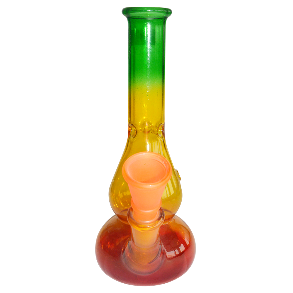 7 Inch Color Glass Ice Bong 