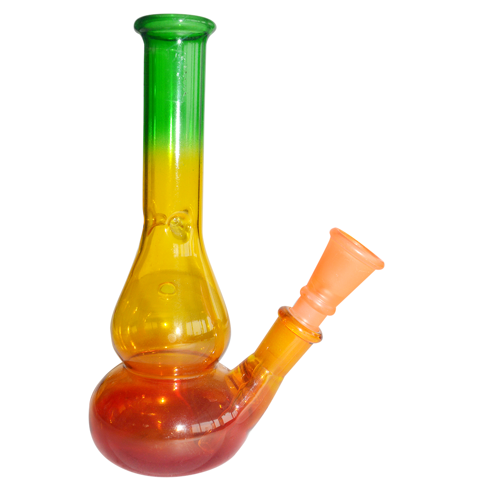 7 Inch Color Glass Ice Bong 