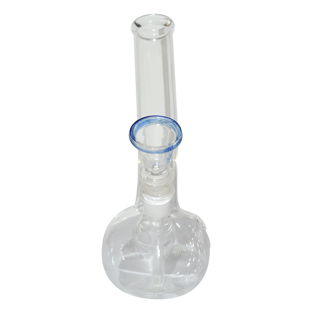 8 Inch Single Bowl Glass Ice Bong 