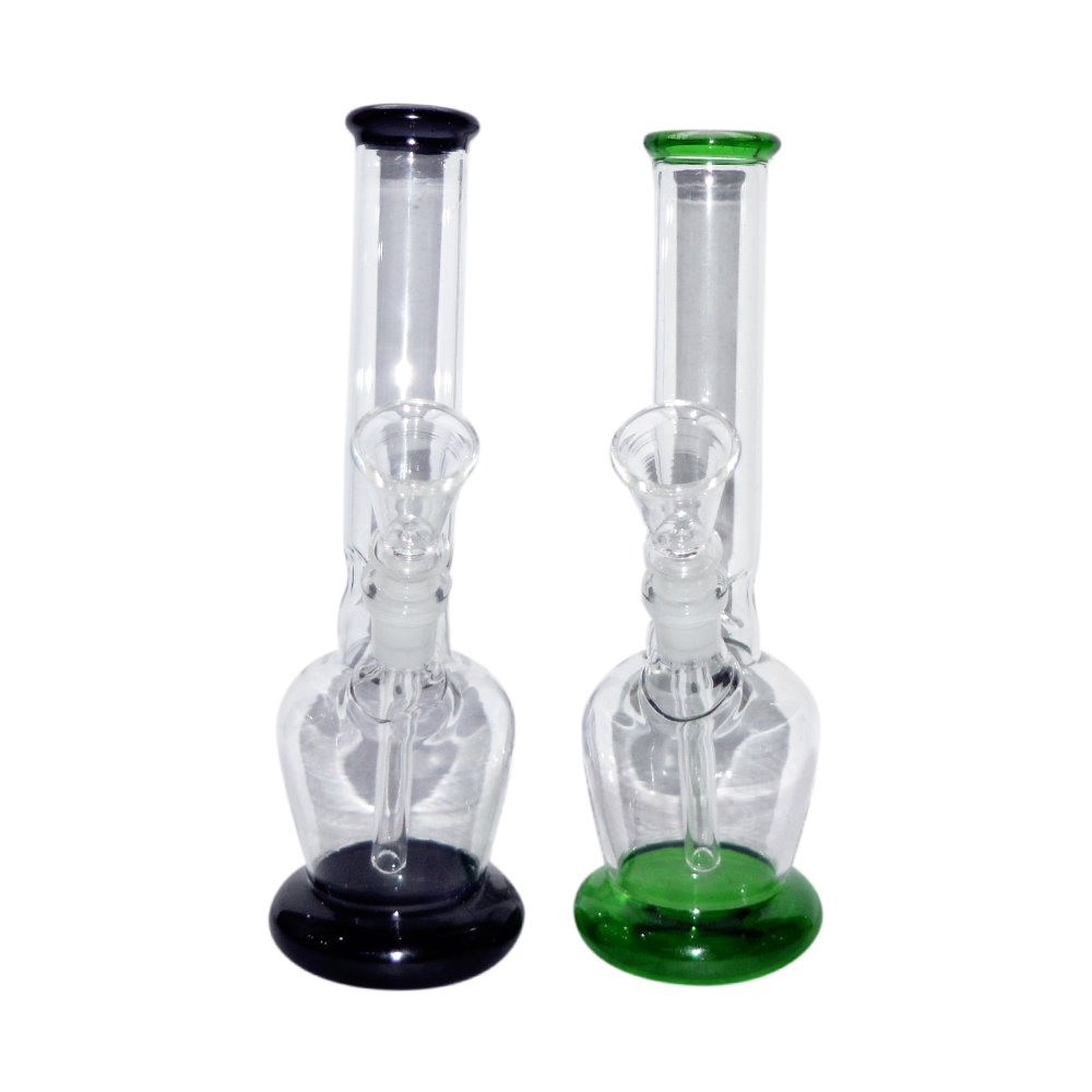 8 Inch  Glass Smoking Ice Bong 