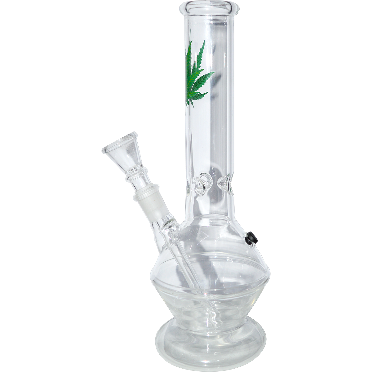 10 Inch Decal Print Smoking Water Pipe Glass Ice Bong 