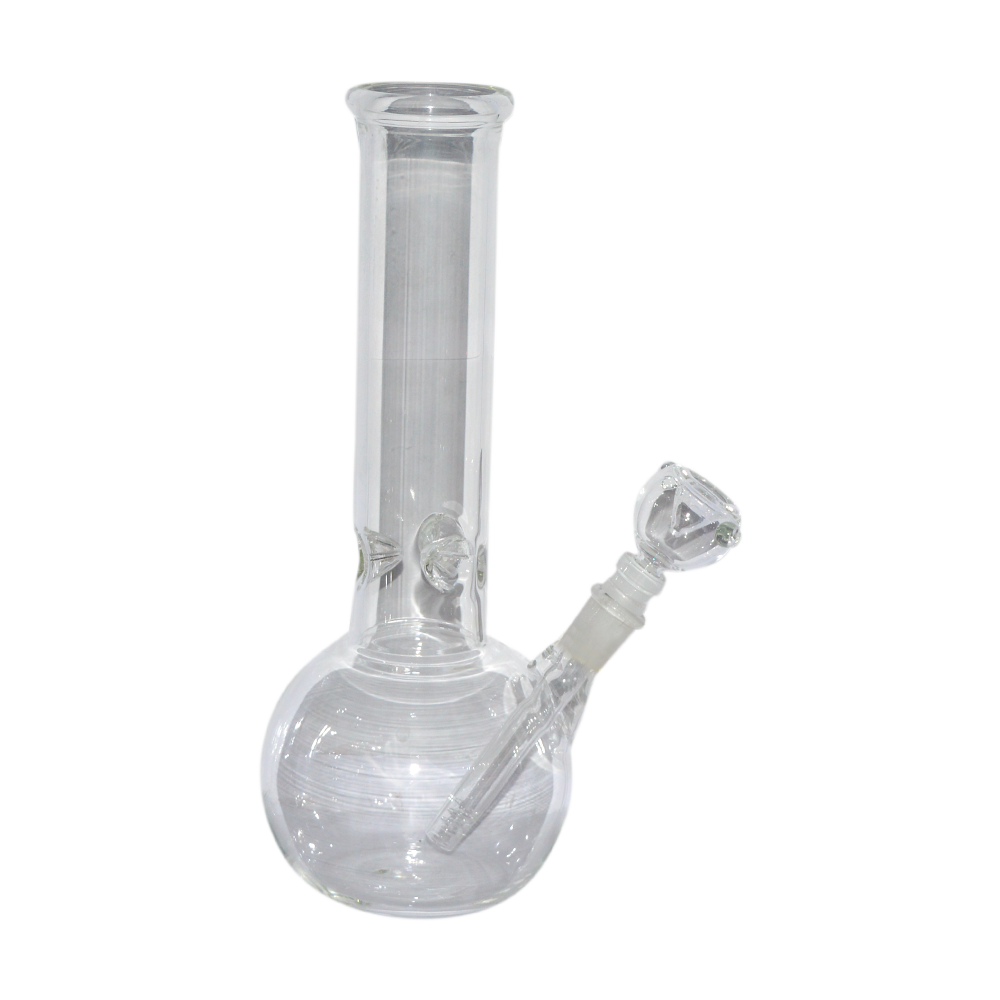 10 Glass Ice Bong (Transparent)