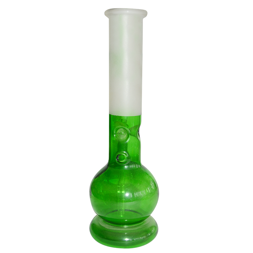 10 Inch Printed  Color Glass Ice Bong Frost 