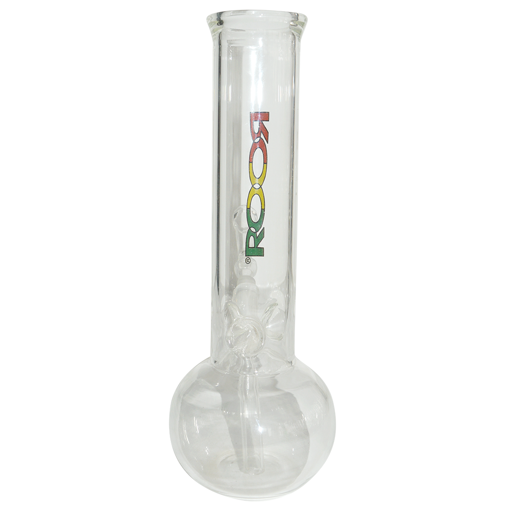 10 Inch Single Bowl Decal Print Glass Ice Bong 