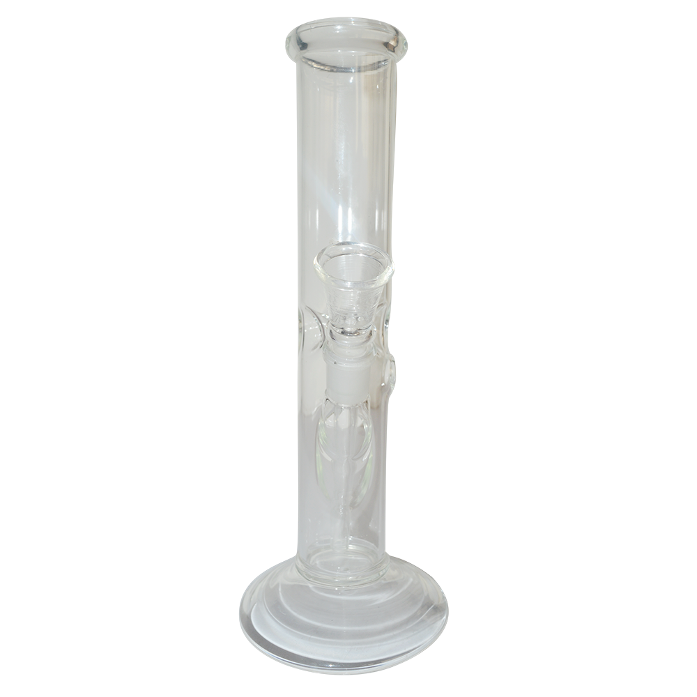 10 Inch Cylinder  Glass Ice Bong 