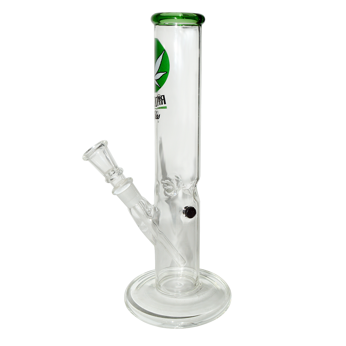 10 Inch Decal Print Glass Water Pipe Ice Bong 