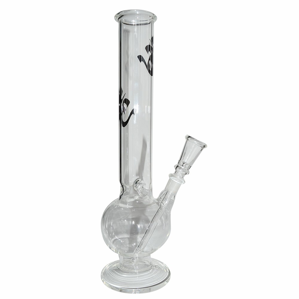 10 Inch Decal Print OM Single Bowl Ice Bong 