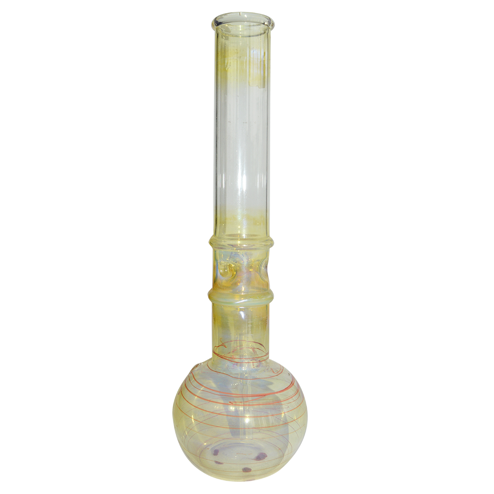 12 Inch Color Changing Single Bowl Glass Ice Bong 