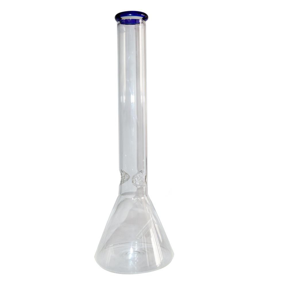 14 Inch Plain Smoking Glass ice Bong 