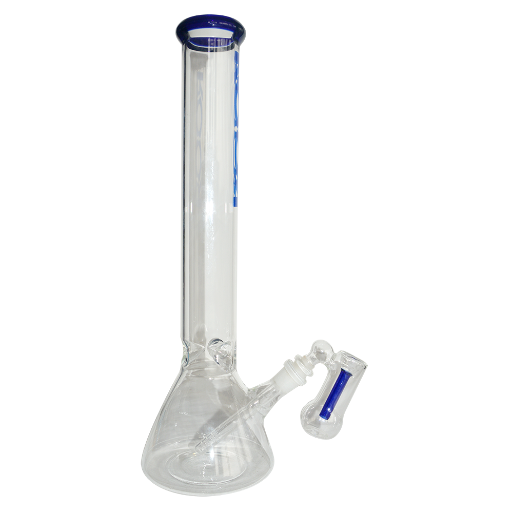 16 Inch 50mm Glass Ice Bong 