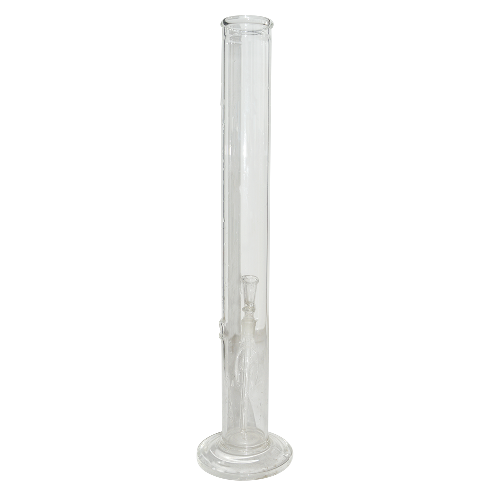 16 Inch Plain Glass Ice Bong (Transparent)