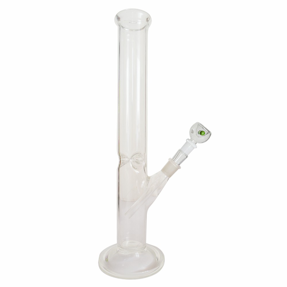 16inch Plain Glass Ice Bong Classic Design 