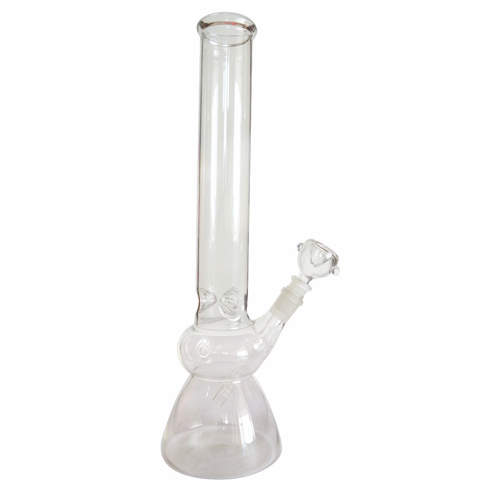 16inch Plain Glass Ice Bong