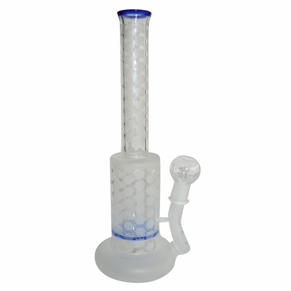 12 Inch Color Honeycombs Glass Bong