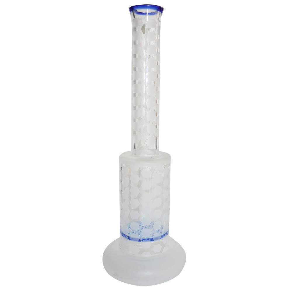 12 Inch Color Honeycombs Glass Bong