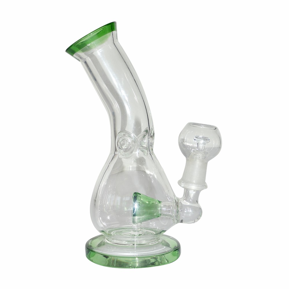 7 Inch Natural Color Glass Diffuser Oil Bong