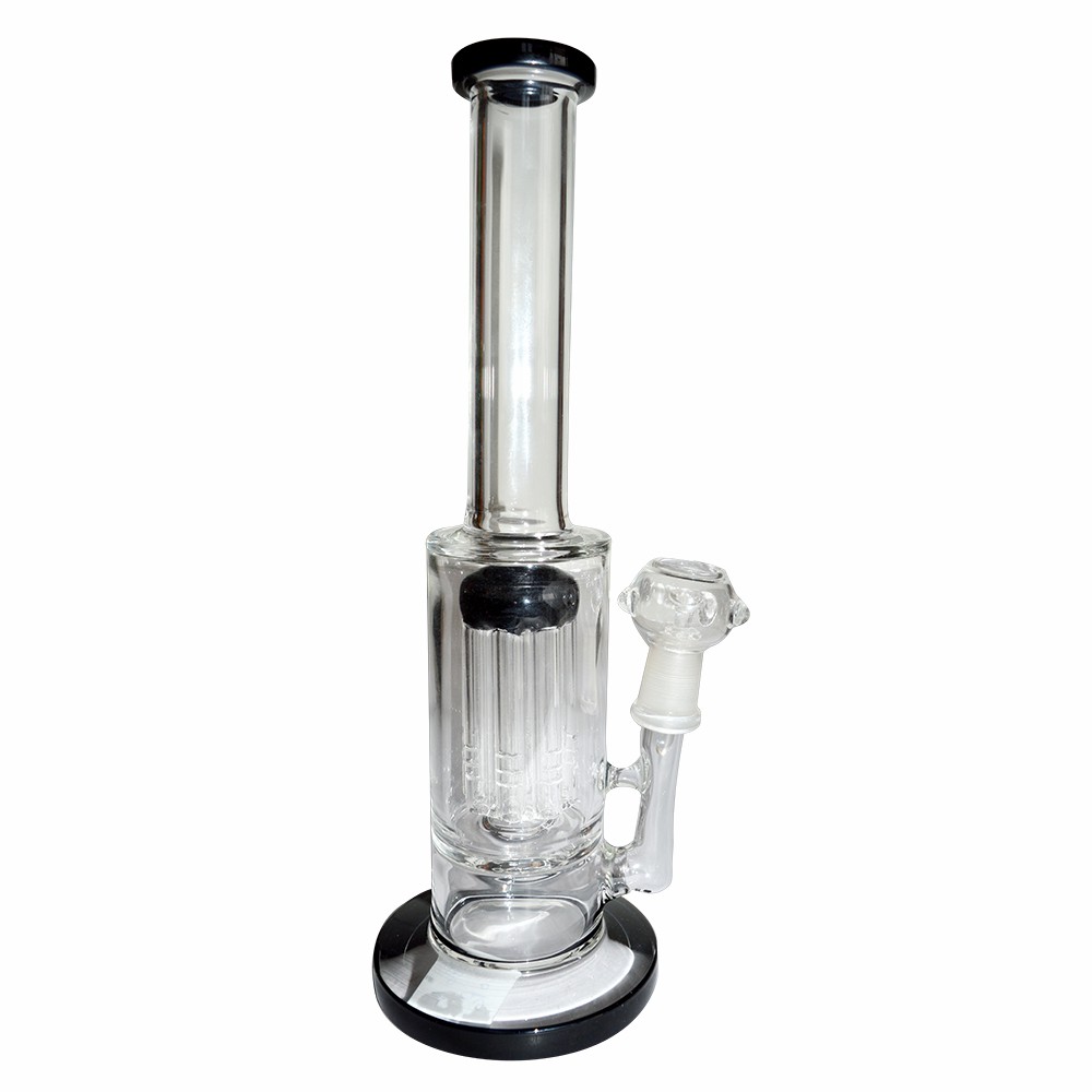 10 Inch Natural Color Glass Chamber Bong