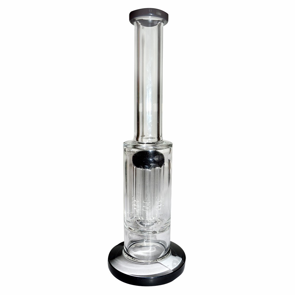 10 Inch Natural Color Glass Chamber Bong