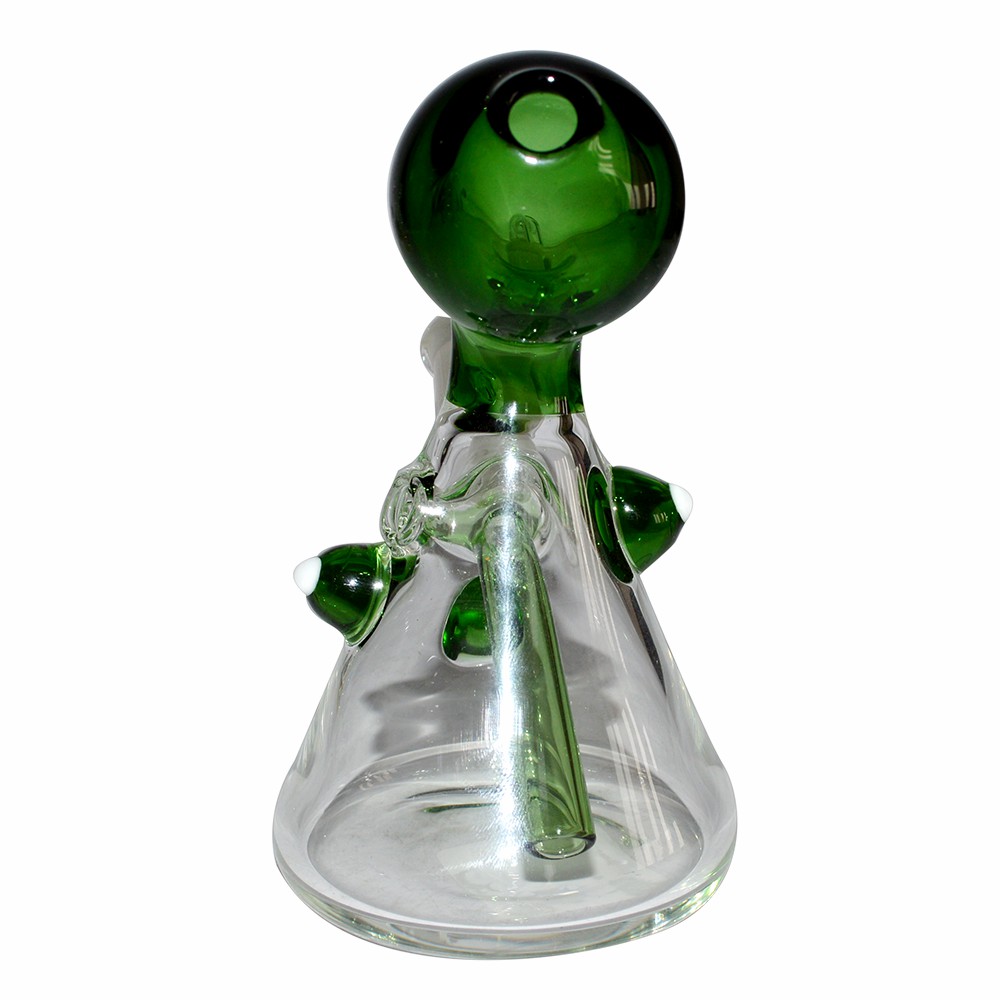 5 Inch Color Glass Oil Bong With Banger 