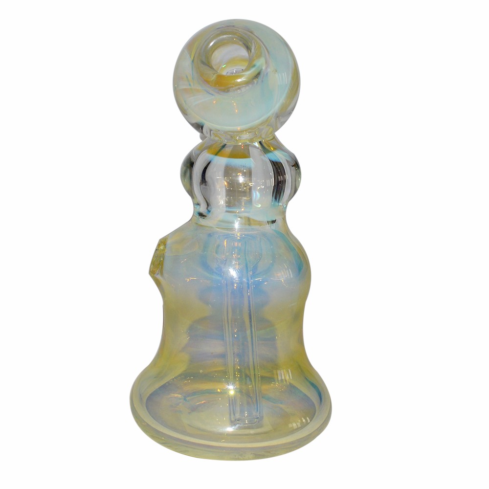 6 Inch Color Changing Glass Dab Bong With Banger 