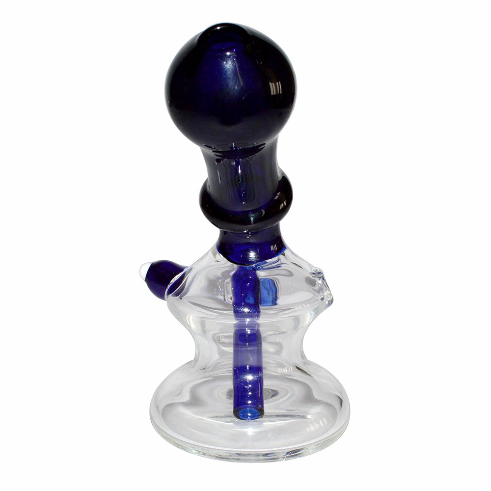 6 Inch Color Glass Dab Bong With Banger