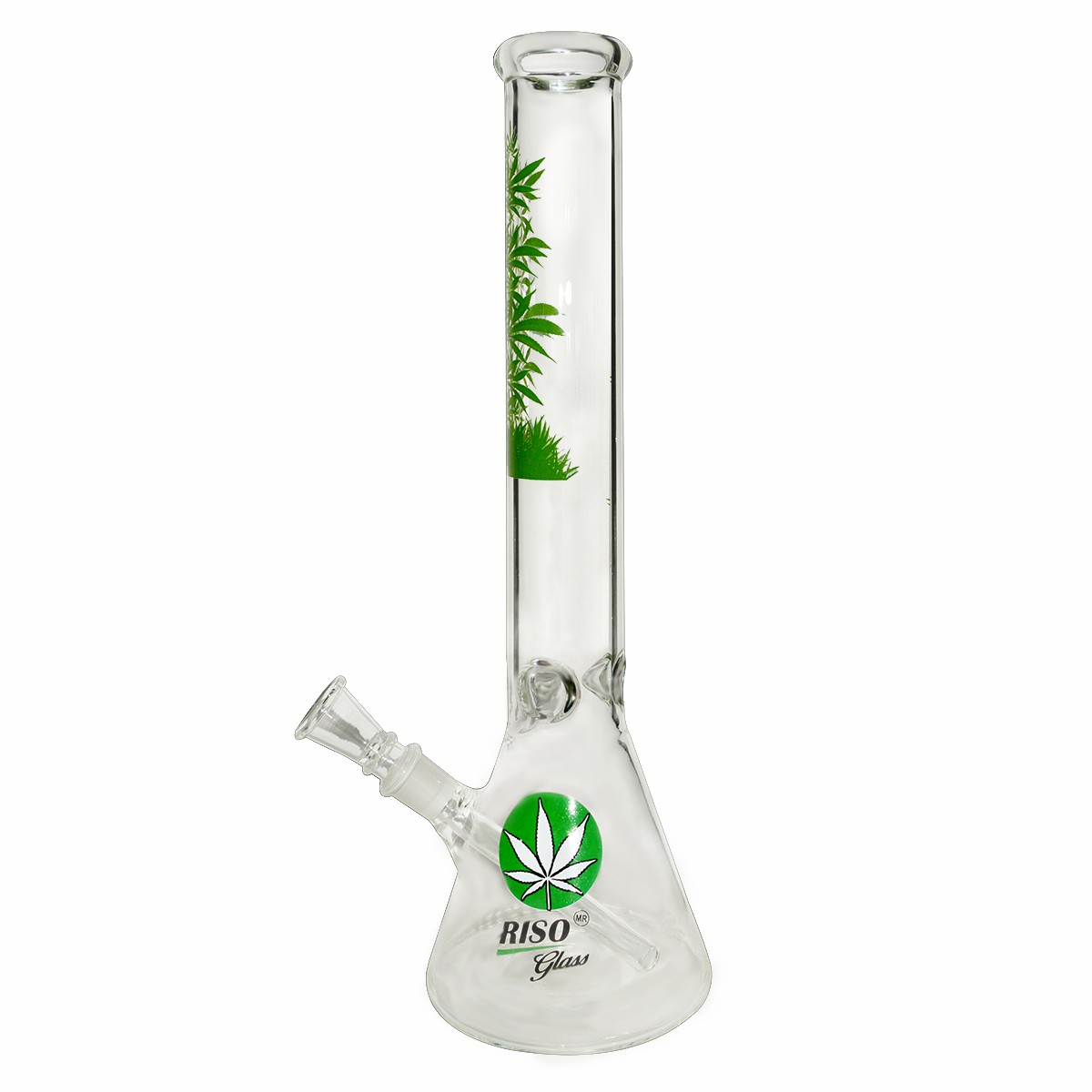16 Inch Glass Smoking Ice Pipe 