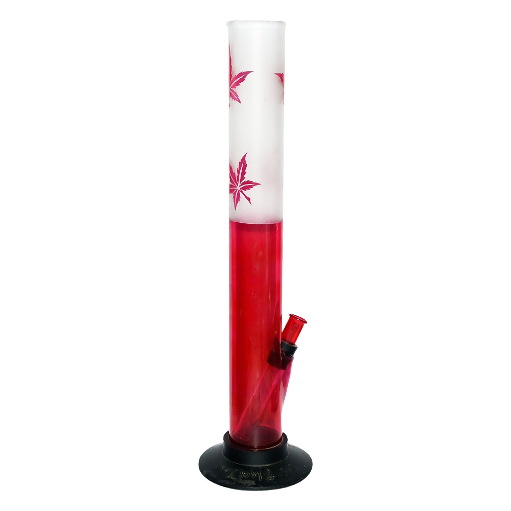 16inch Smoking Glass Ice Bong (Transparent)