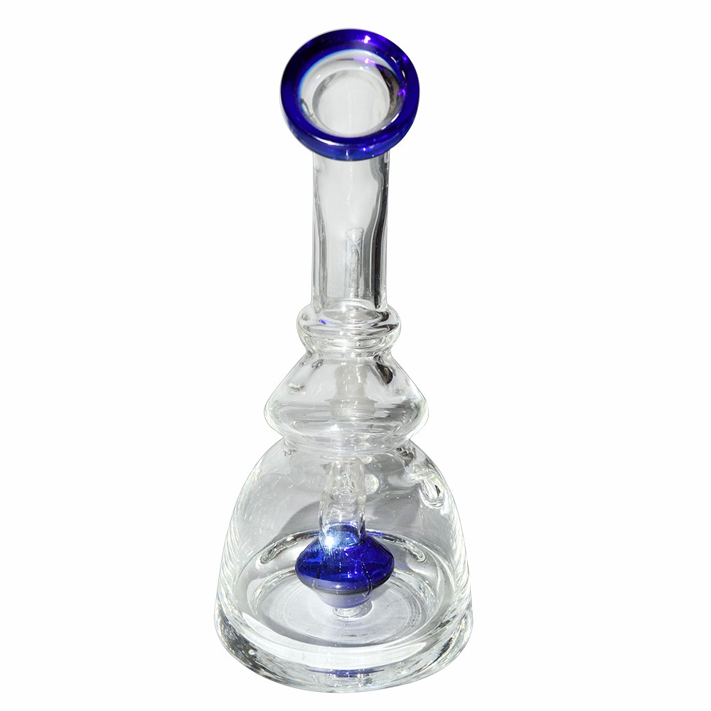 6 Inch Color Diffuser Glass Dab Bong with Banger