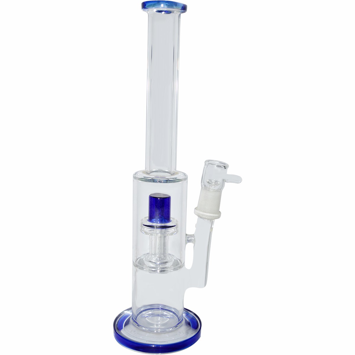 12 Inch Color Diffuser Glass Dab Bong