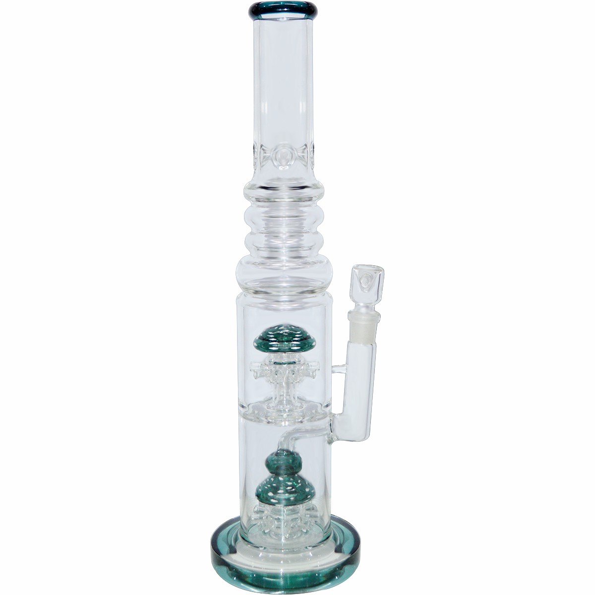 15inch Traditional Design Glass Ice Bong 