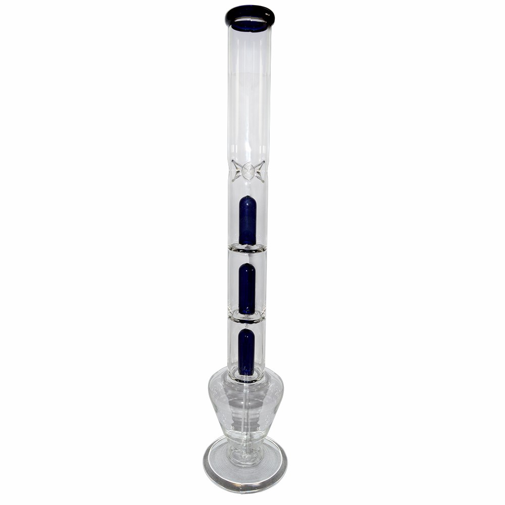 24 Inch Glass percolator Ice Bong 