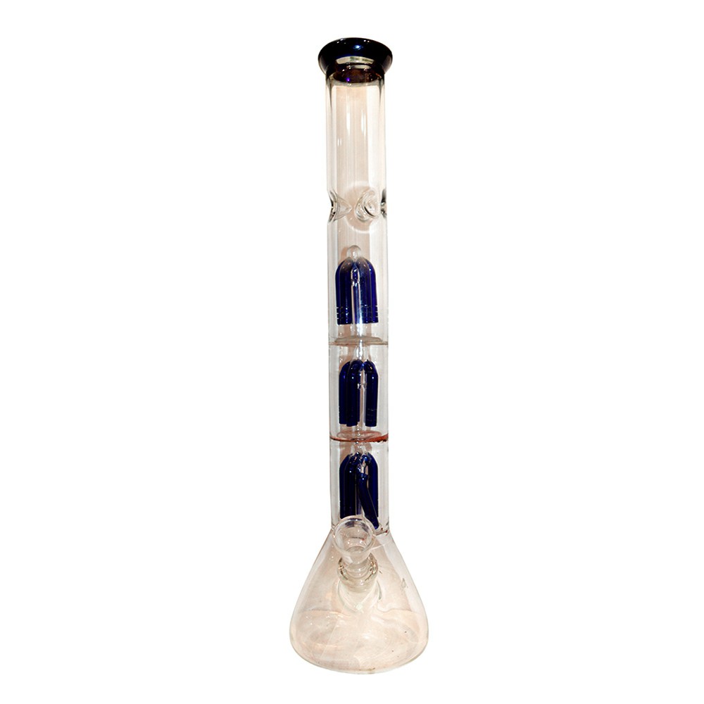 22 Inch Traditional Design Glass Ice Bong 