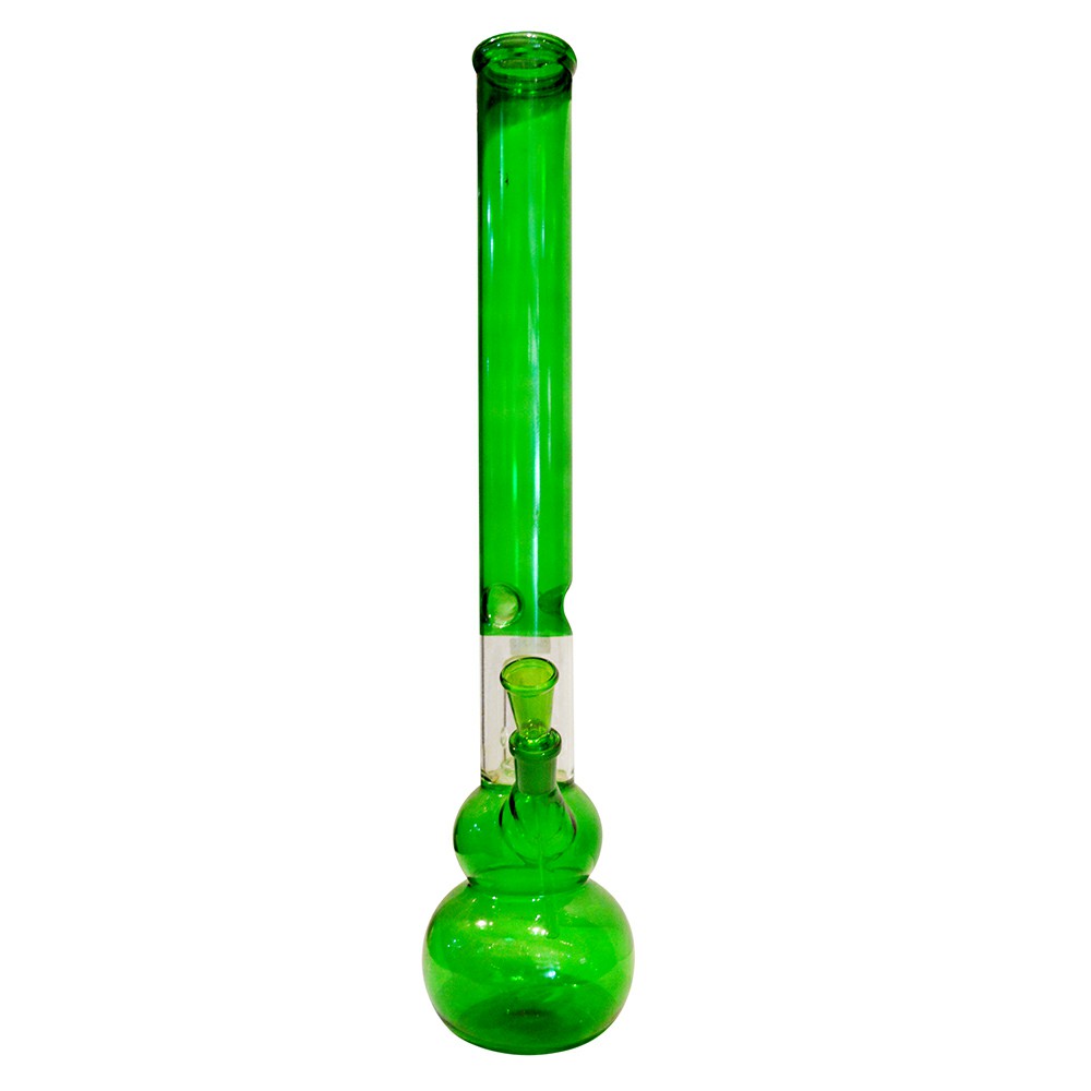 20inch Double Bowl Glass Ice Bong  