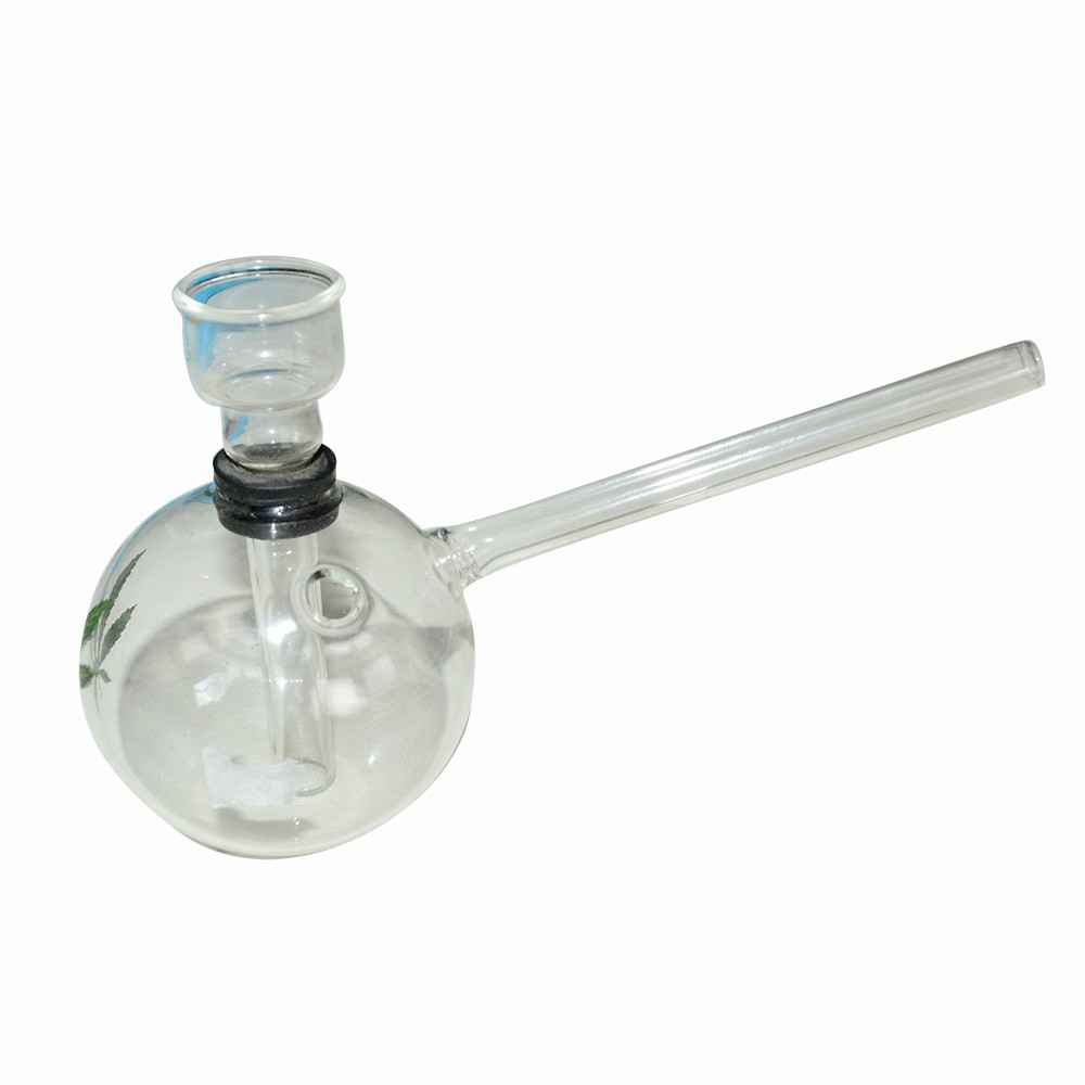 Transparent Glass Pipe Sticker (15cm)