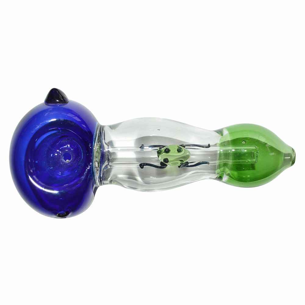  Color Inside Animal Glass Pipe (13cm)